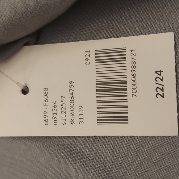 LANE BRYANT Long Sleeve Mock Turtleneck Longline Gray Top - Picture 12 of 12